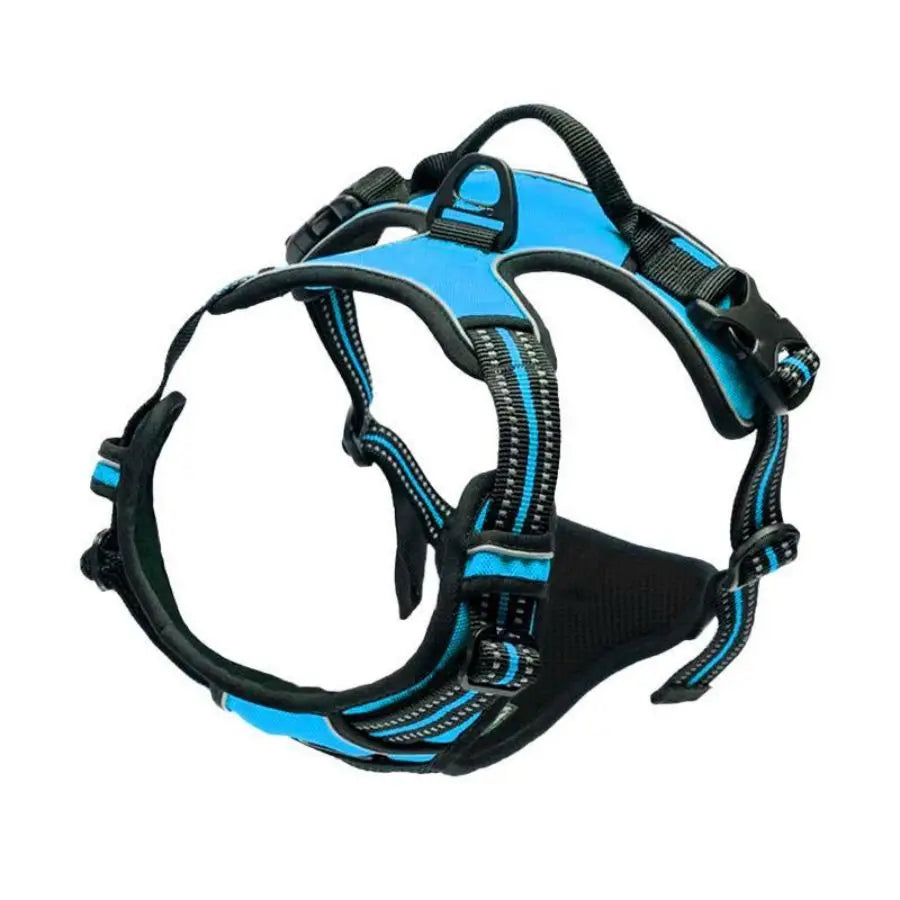 Harnais Anti-Traction Chien Réfléchissant – Confort & Contrôle