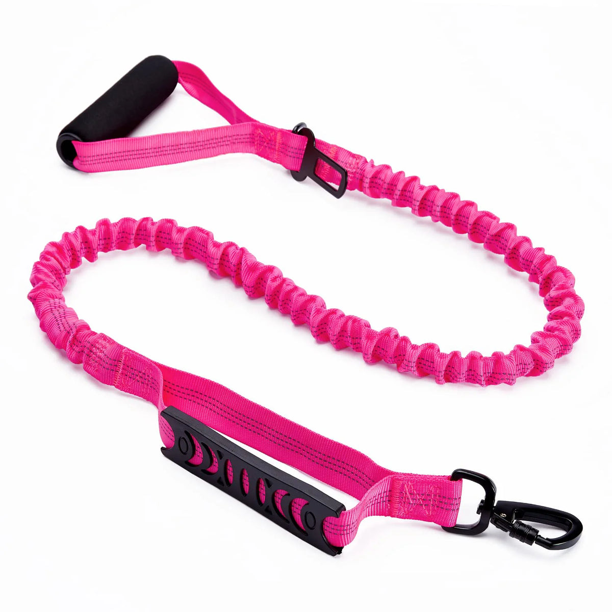 Laisse élastique amortisseur réfléchissante pour chien CAILLANOU