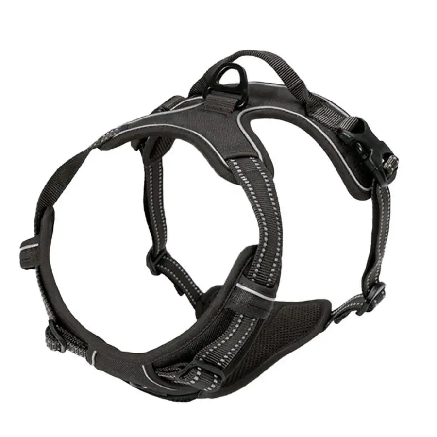 Harnais Anti-Traction Chien Réfléchissant – Confort & Contrôle