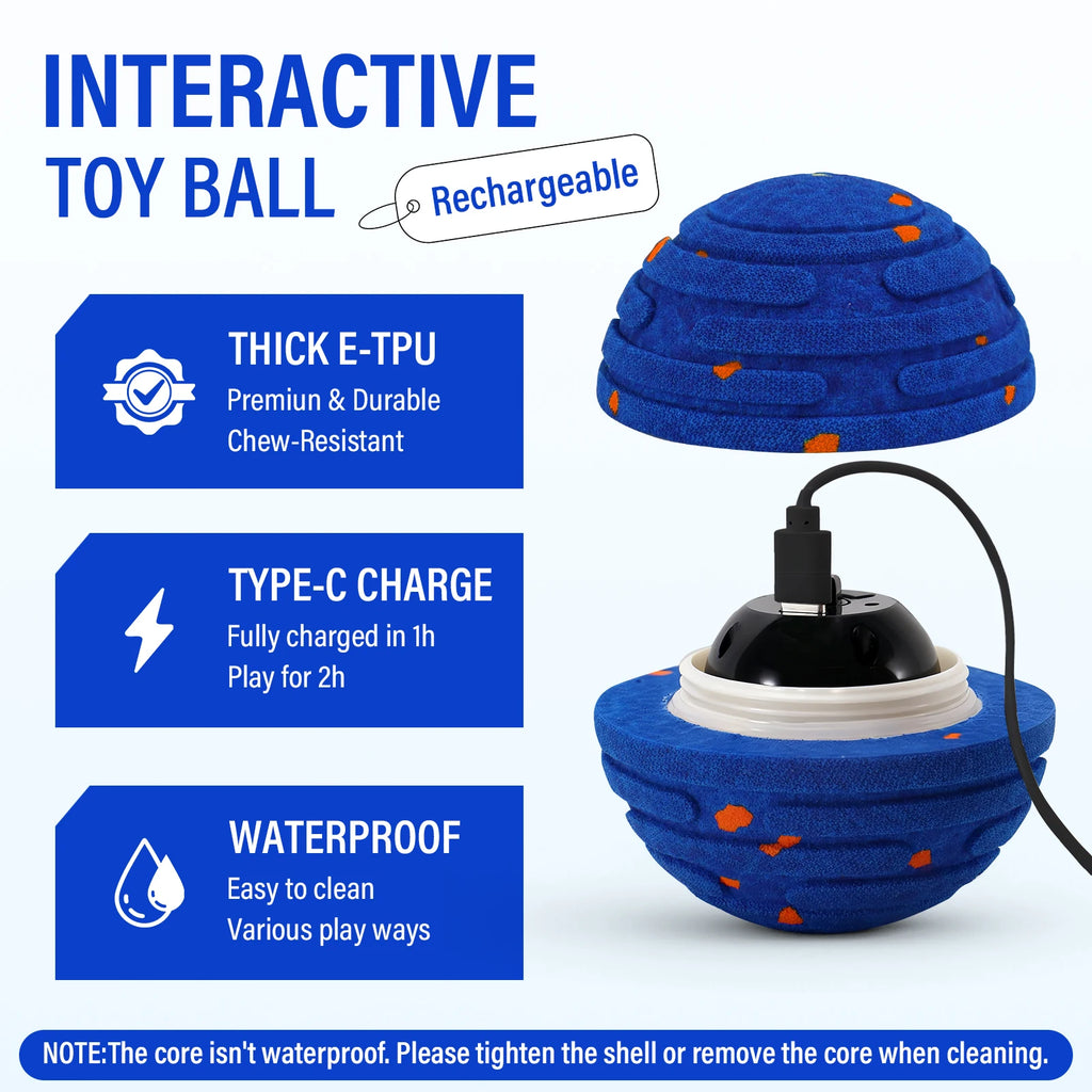 Balle interactive automatique pour chien CAILLANOU - vue 4